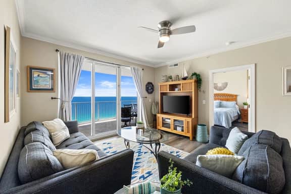 Panoramic Gulf front Condo w/ Pool - Emerald Skies - Image 2